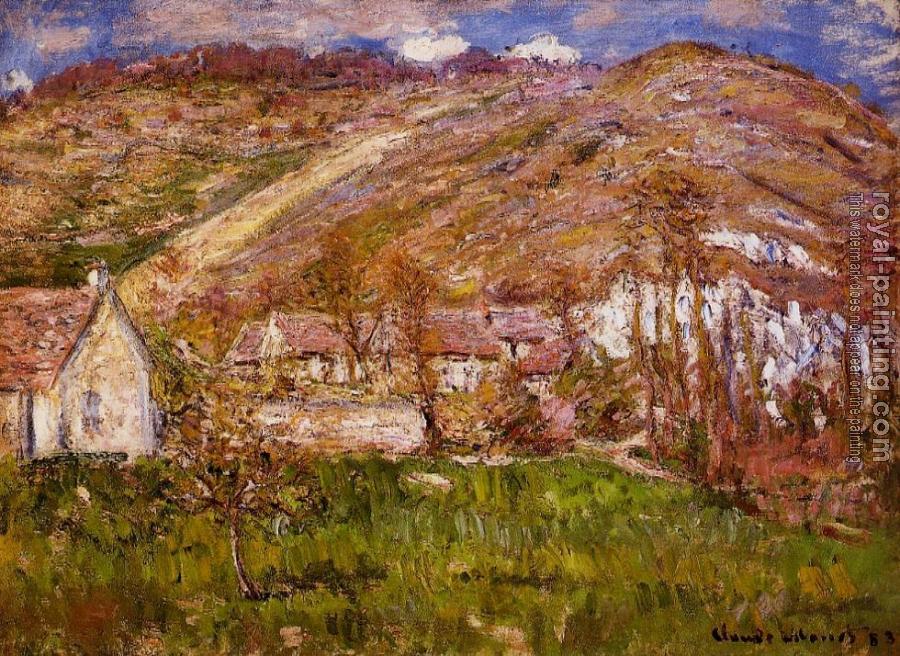 Claude Oscar Monet : The Hamlet of Falaise, near Giverny